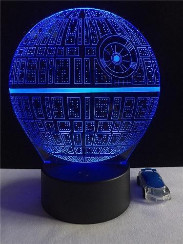 3D Lamp with 7 Colors - Balma Home